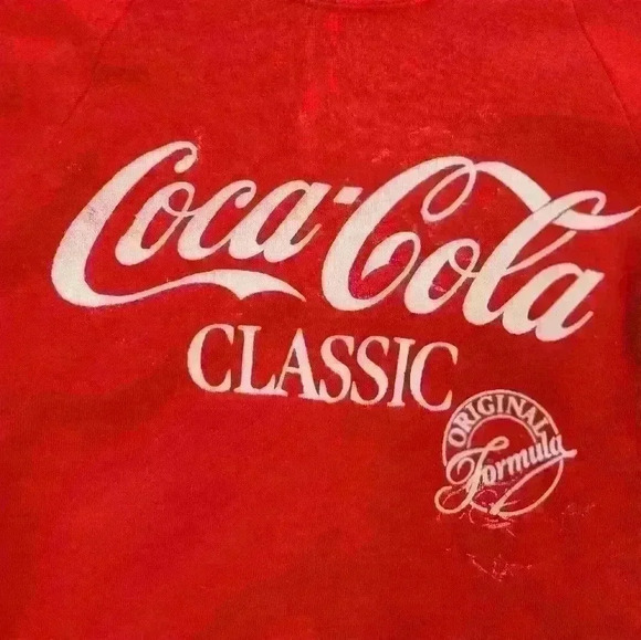 Vintage coca cola sweat shirt size med - Picture 2 of 7